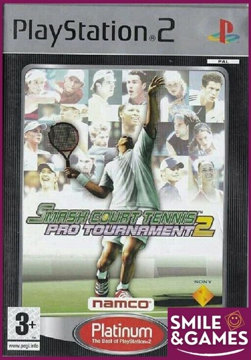 SMASH COURT TENNIS PRO TOURNAMENT 2 PLATINUM - PS2