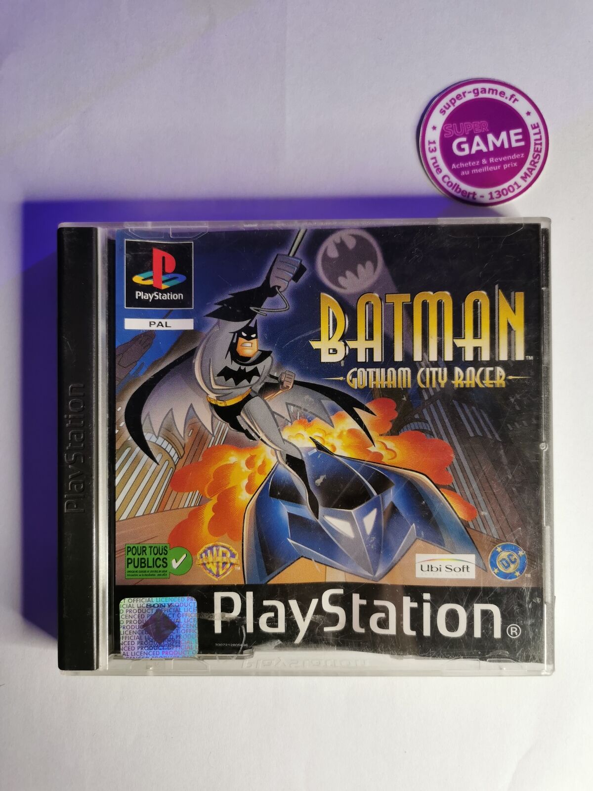 BATMAN GOTHAM CITY RACER - PS1 #492