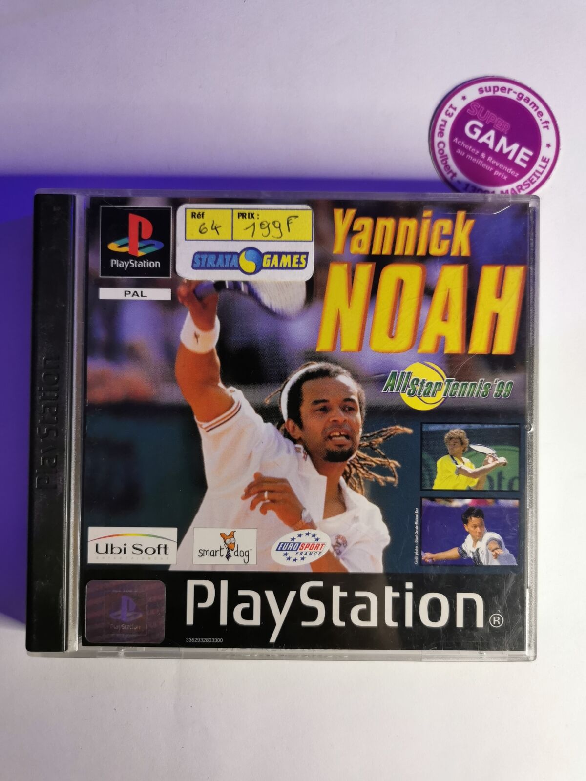 YANNICK NOAH ALL STARS TENNIS 99 - PS1 #686