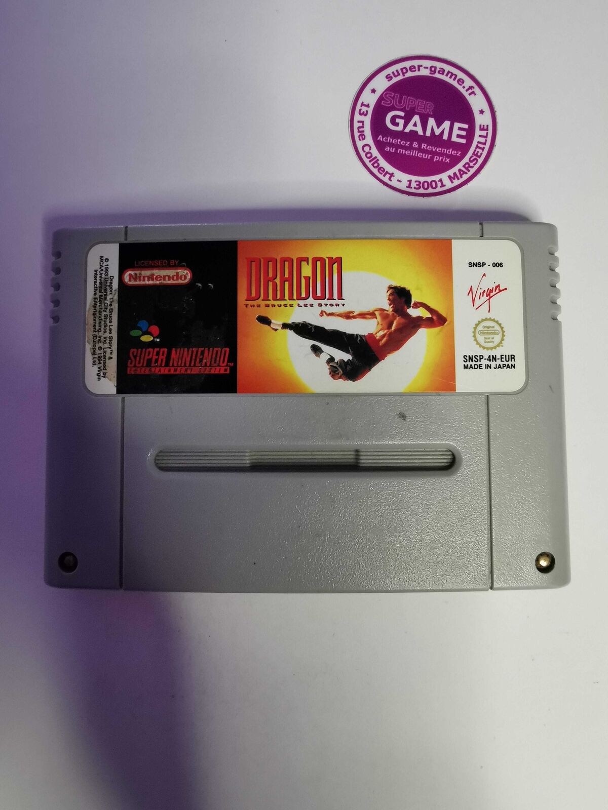 DRAGON BRUCE LEE - SNES #848