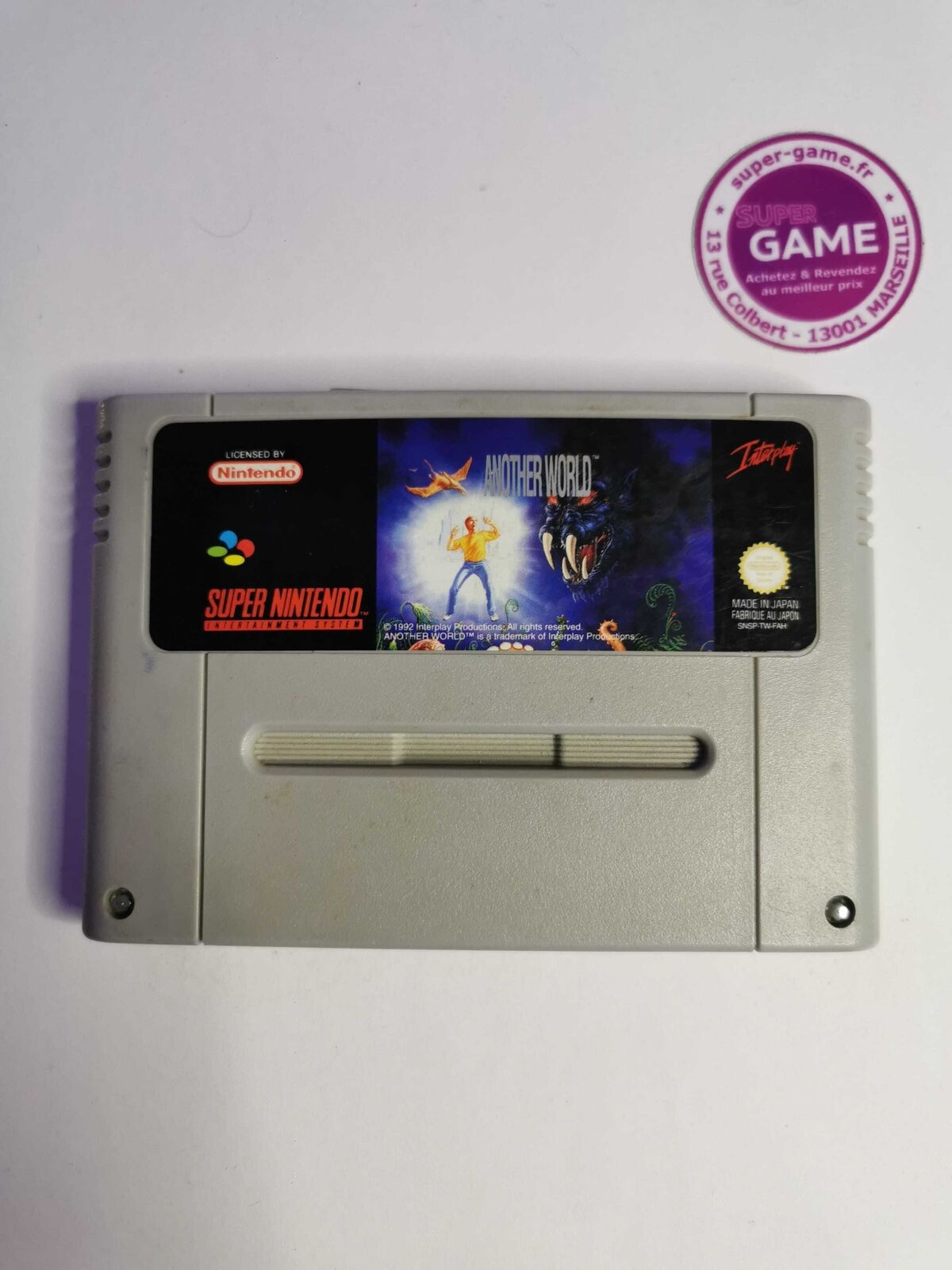 ANOTHER WORLD - SNES #830