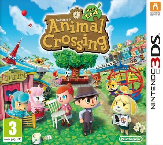 ANIMAL CROSSING : NEW LEAF (SANS BOITE) - 3DS