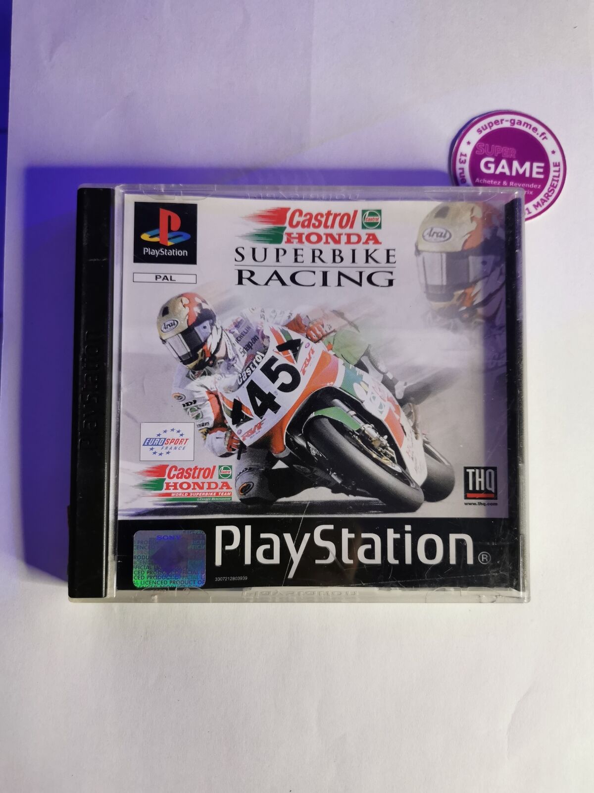 CASTROL HONDA SUPERBIKE RACING - PS1 #504