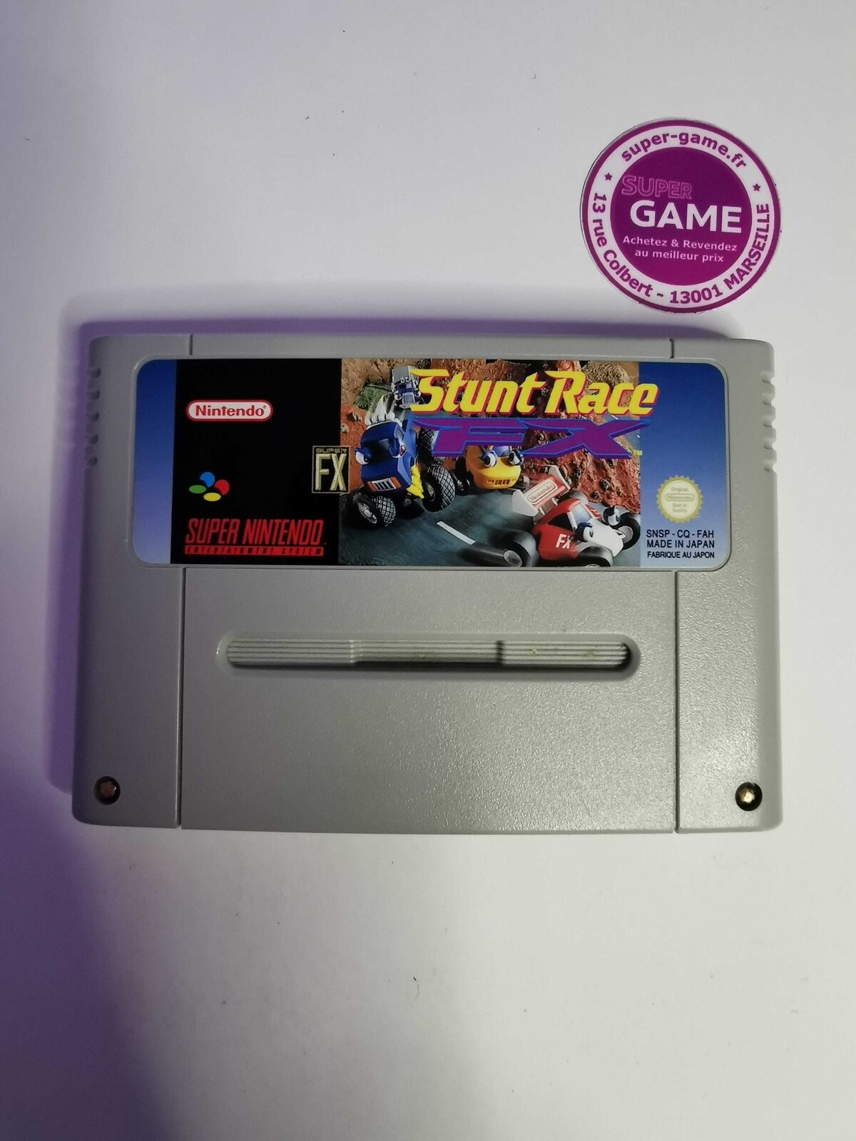 STUNT RACE FX - SNES #921