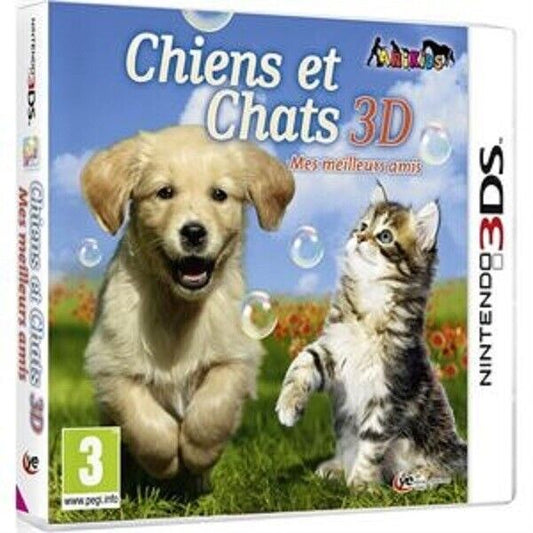 CHIENS ET CHATS 3D - MES MEILLEURS AMIS - 3DS