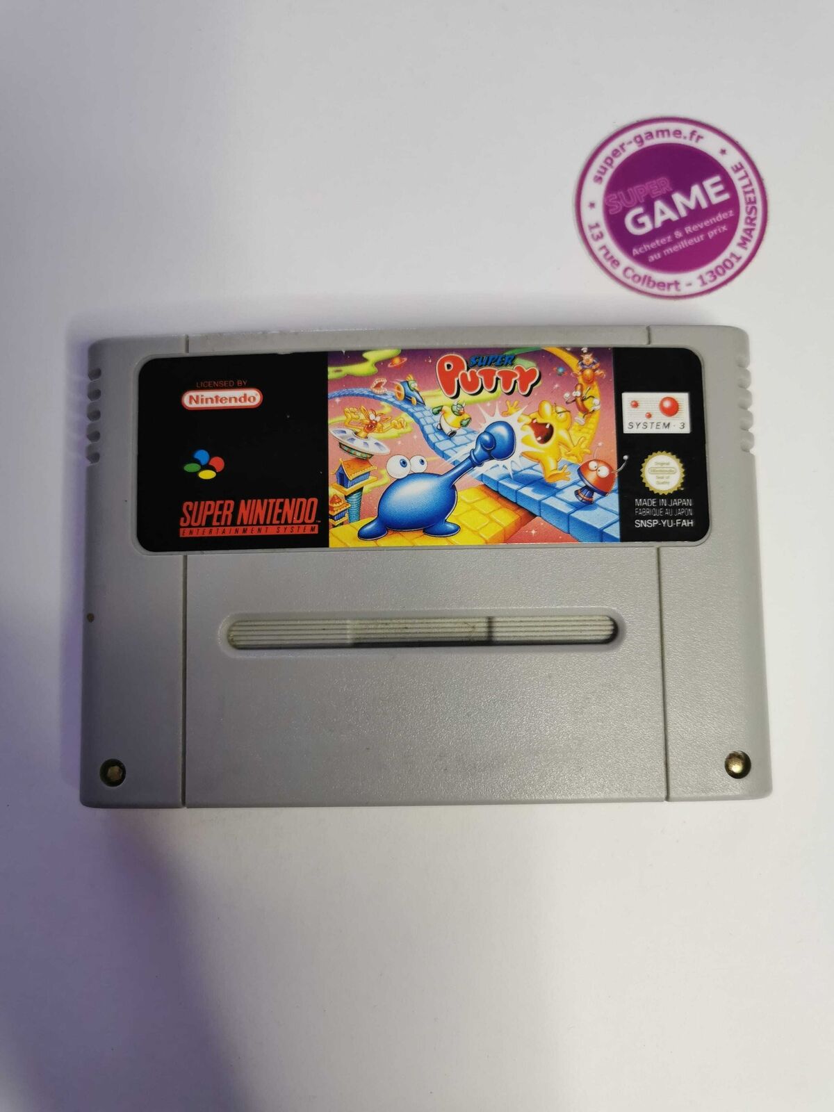 SUPER PUTTY - SNES #932