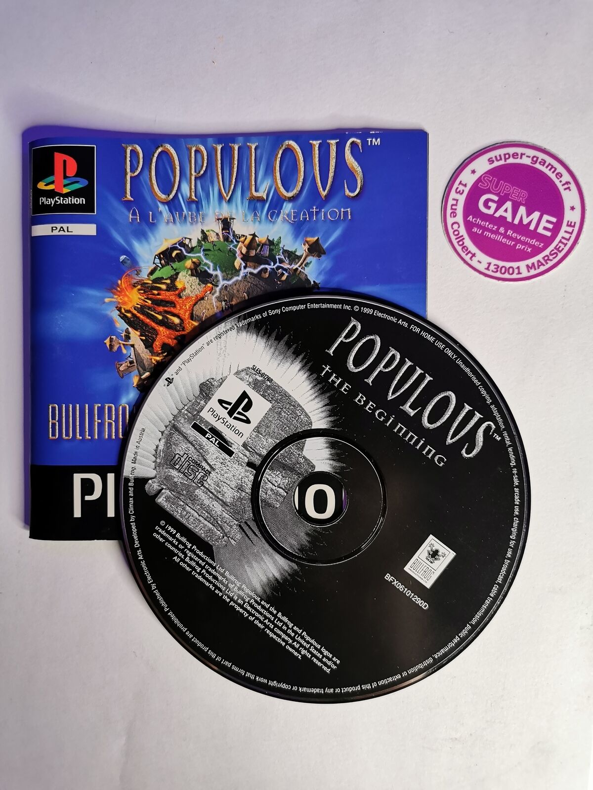 POPULOUS, À L'AUBE DE LA CRÉATION - PS1 #615