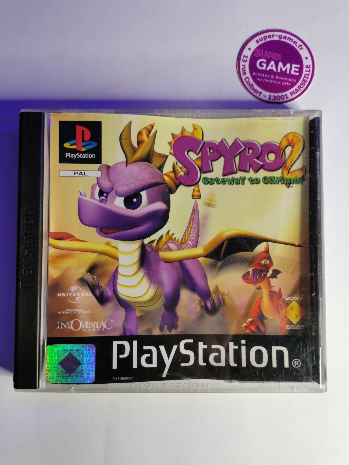 SPYRO 2: GATEWAY TO GLIMMER - PS1 #641