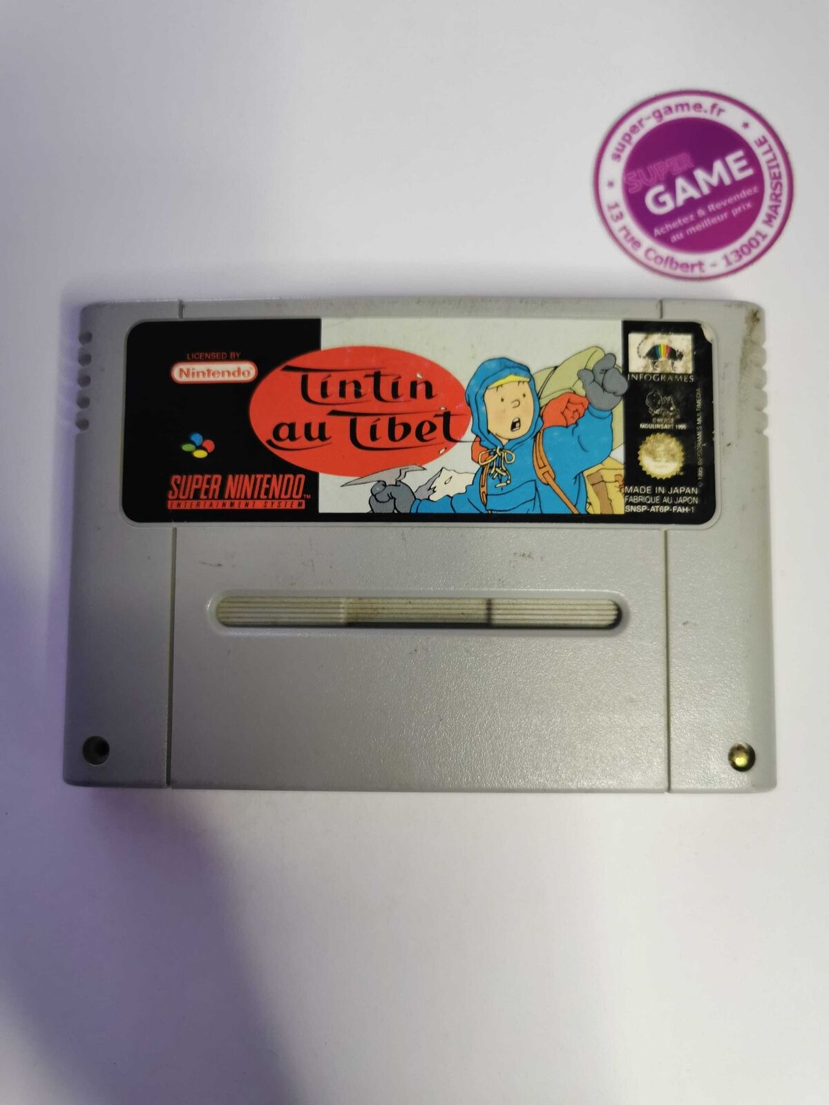 TINTIN AU TIBET - SNES #944