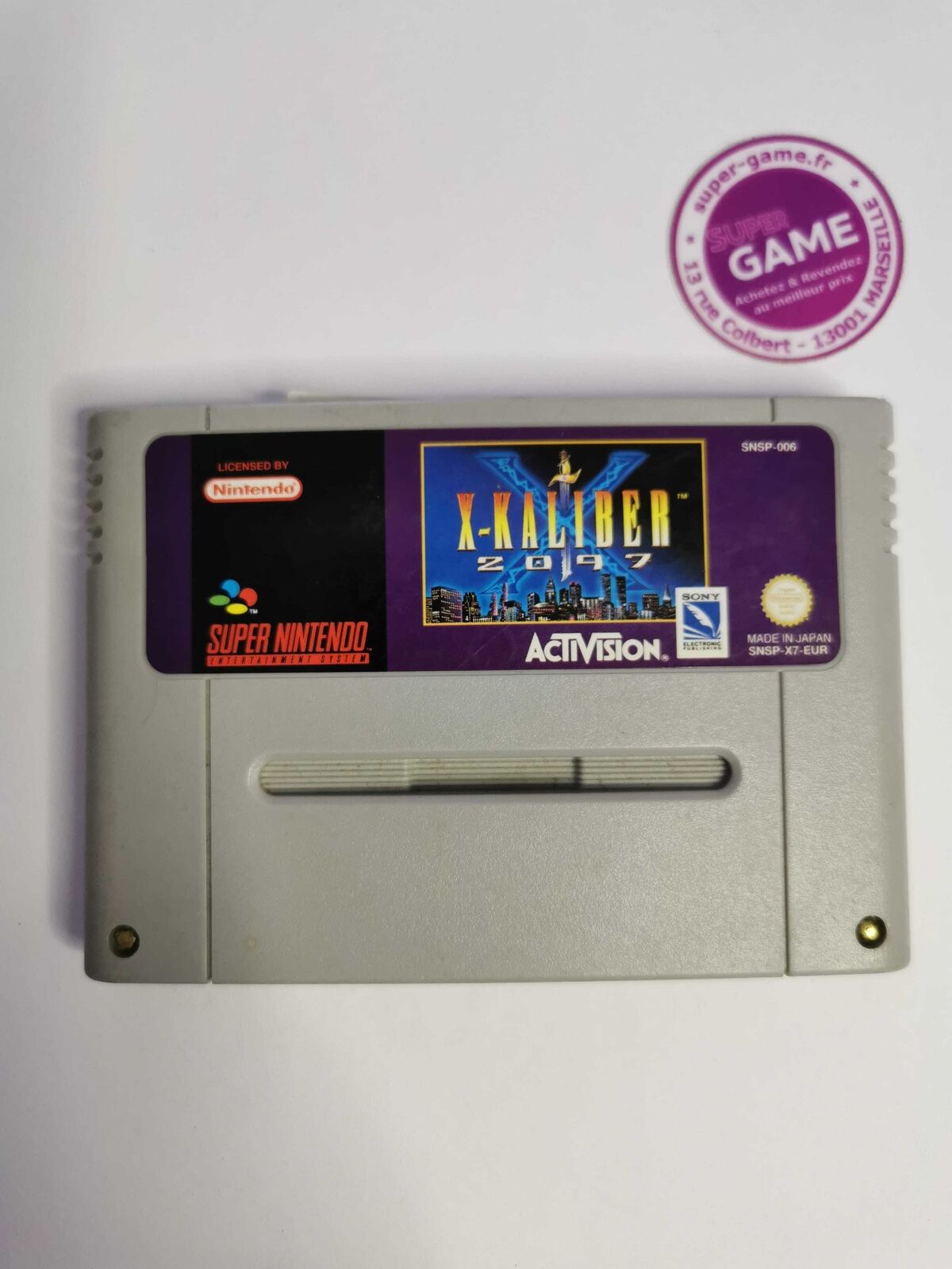 X-CALIBUR 2097 - SNES #959