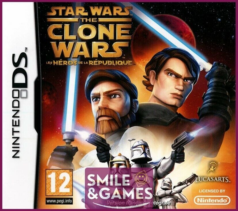 STAR WARS THE CLONE WARS : LES HÉROS DE LA RÉPUBLIQUE - DS