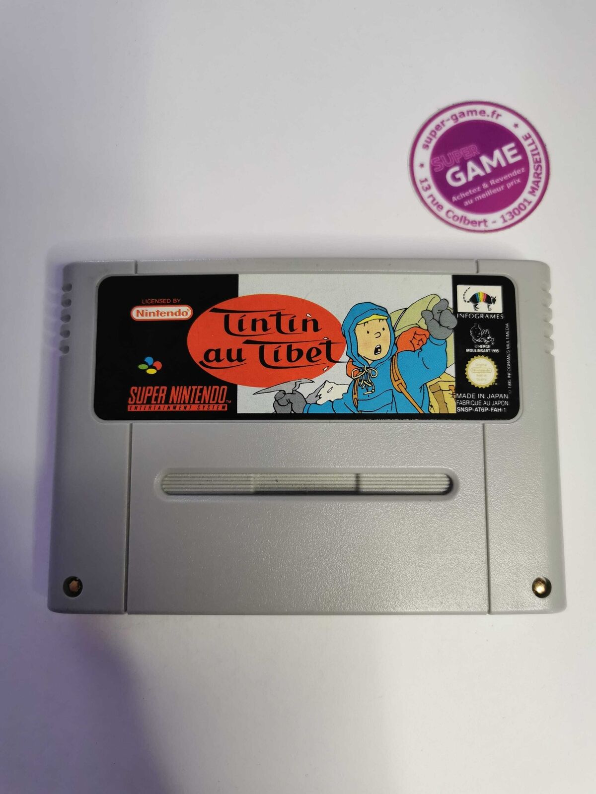 TINTIN AU TIBET - SNES #940