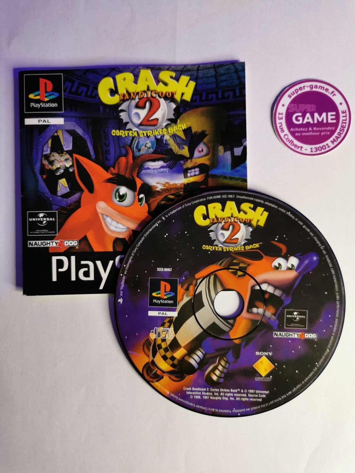 CRASH BANDICOOT 2: CORTEX STRIKES BACK - PS1 #509