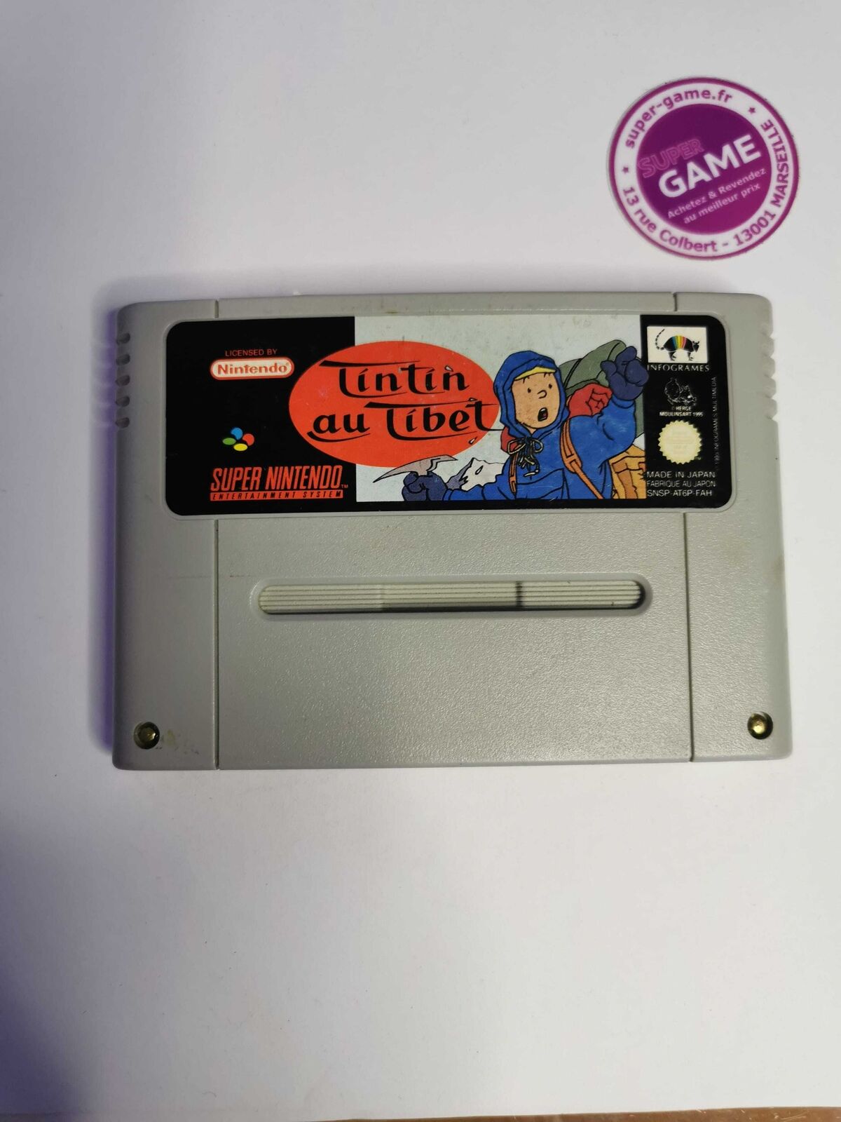 TINTIN AU TIBET - SNES #945