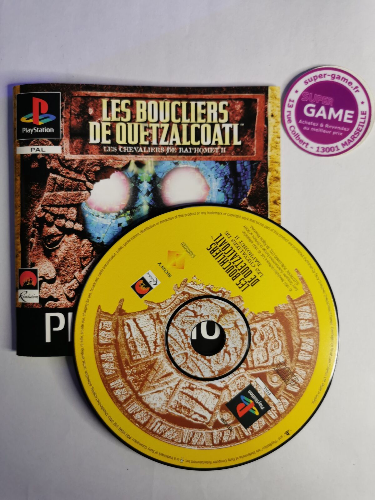 LES BOUCLIERS DE QUETZALCOATL - PS1 #586
