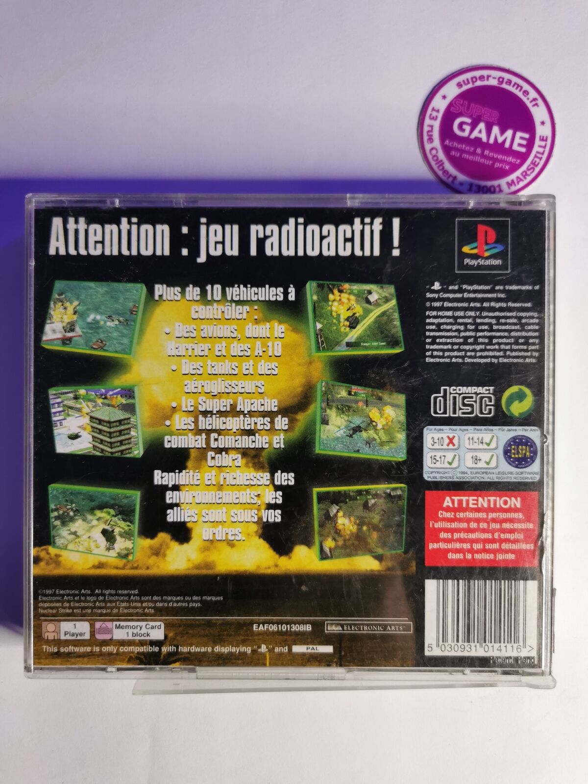 NUCLEAR STRIKE - PS1 #607