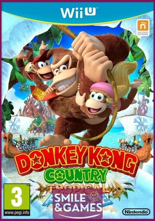 DONKEY KONG COUNTRY: TROPICAL FREEZE - WII U