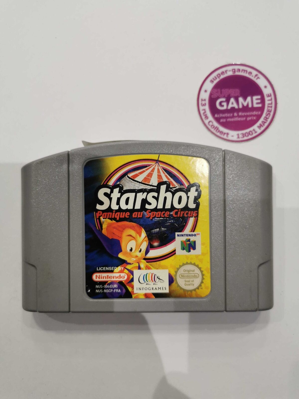 STARSHOT, PANIQUE AU SPACE CIRCUS - N64 #787