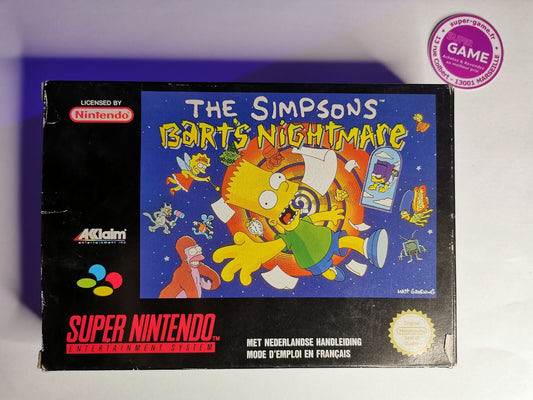 The Simpson's Bart Nightmare - SNES  #217