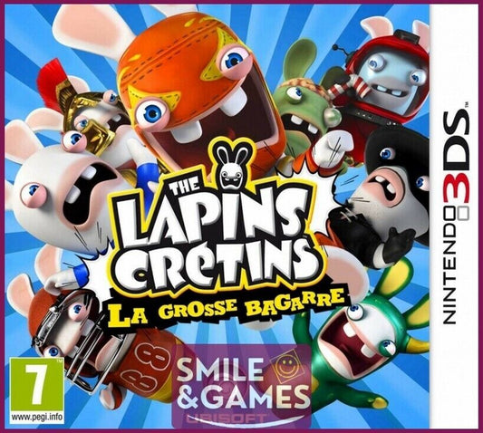 LES LAPINS CRÉTINS: LA GROSSE BAGARRE - 3DS