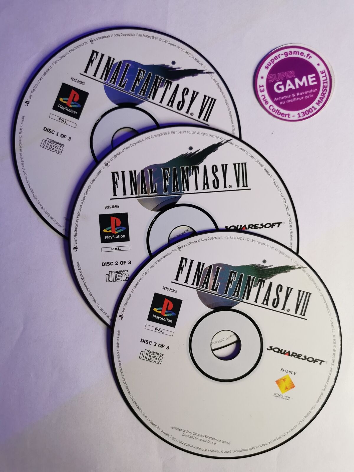 FINAL FANTASY VII - PS1 #542
