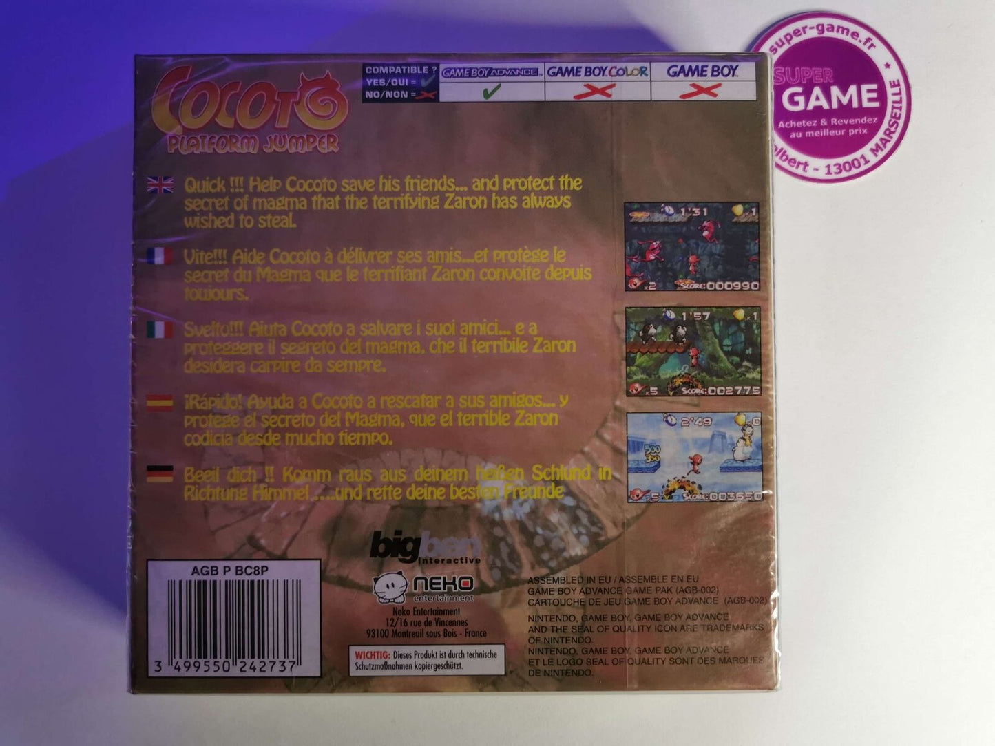 COCOTO PLATFORM JUMPER - GBA #274