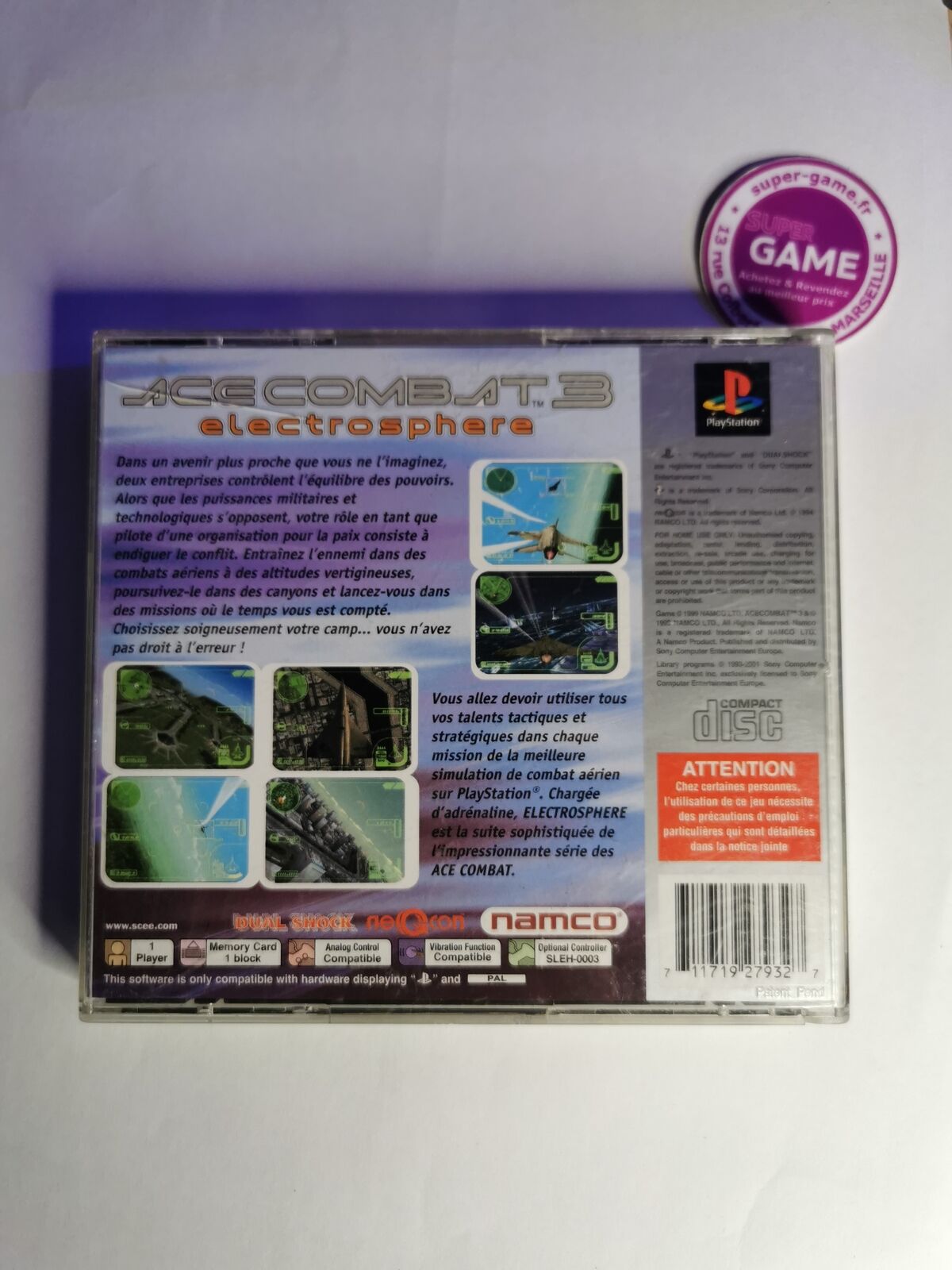 ACE COMBAT 3 - PS1 #483