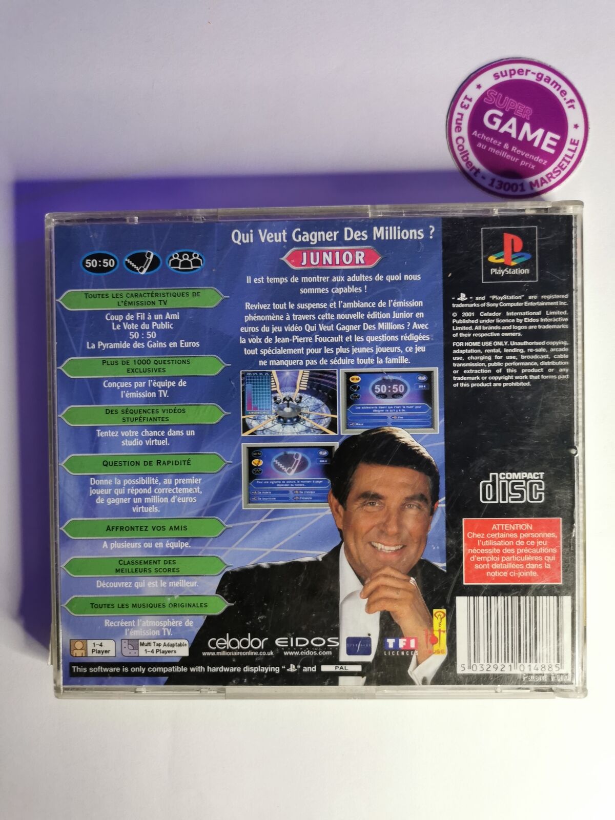 QUI VEUT GAGNER DES MILLIONS ? JUNIOR - PS1 #620
