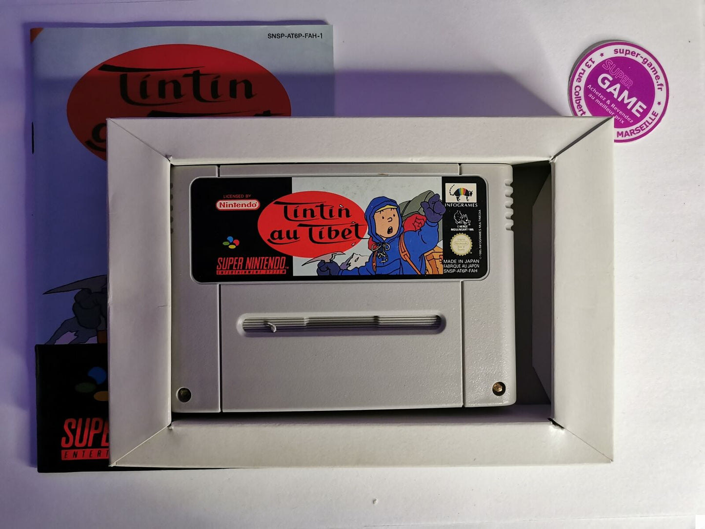 Tintin au Tibet - SNES #201