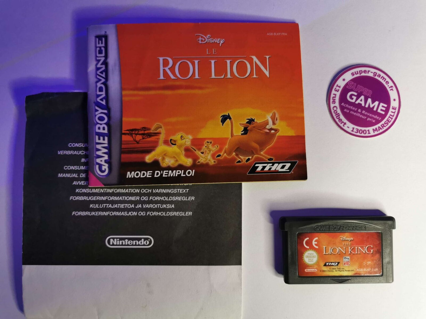 LE ROI LION - GBA #252