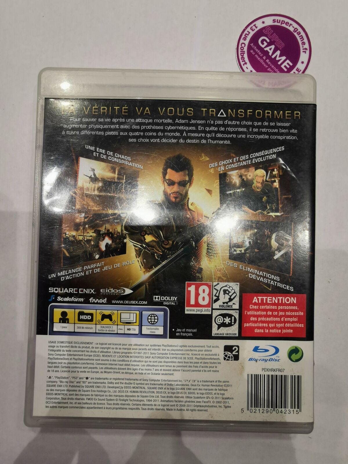 DEUS EX HUMAN REVOLUTION - PS3 #114