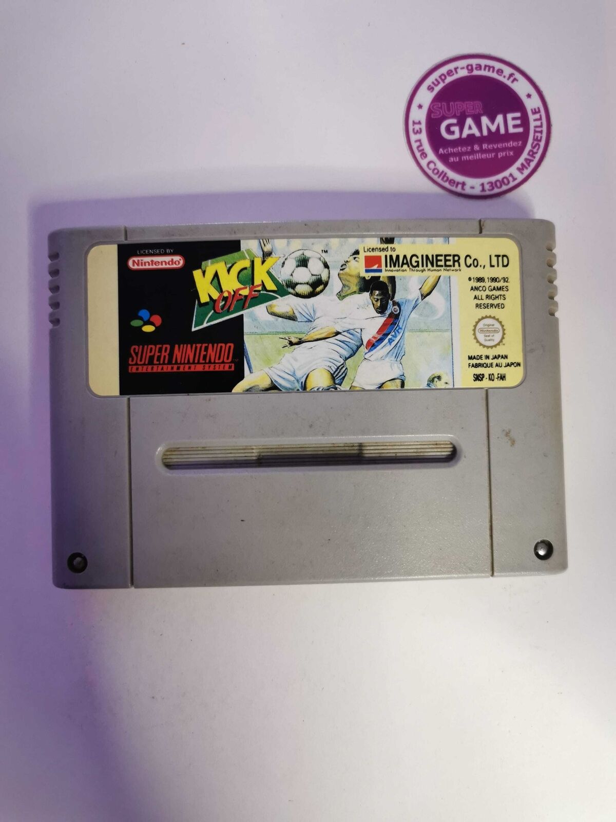 KICK OFF - SNES #870