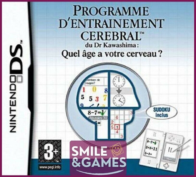 PROGRAMME D'ENTRAINEMENT CÉRÉBRAL DU DR KAWASHIMA - DS