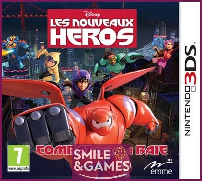 LES NOUVEAUX HÉROS : COMBAT DANS LA BAIE - 3DS