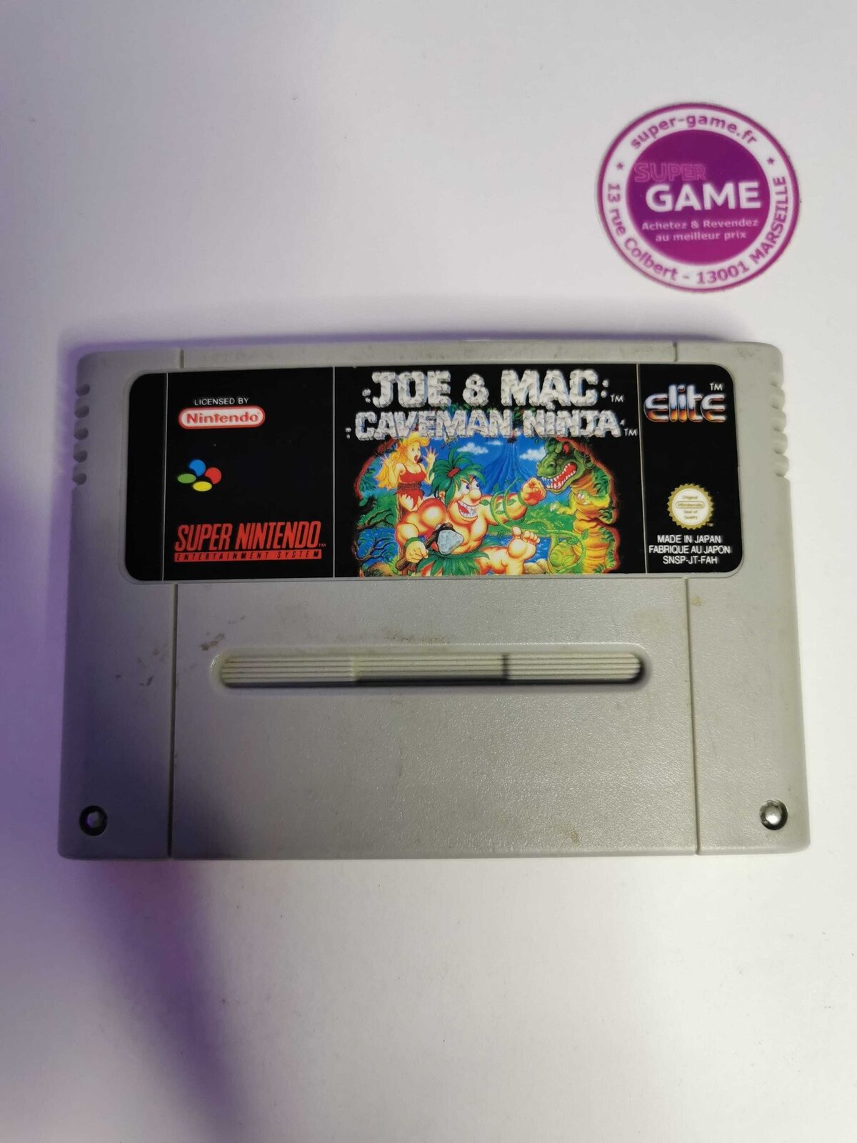 JOE & MAC: CAVEMAN NINJA - SNES #868