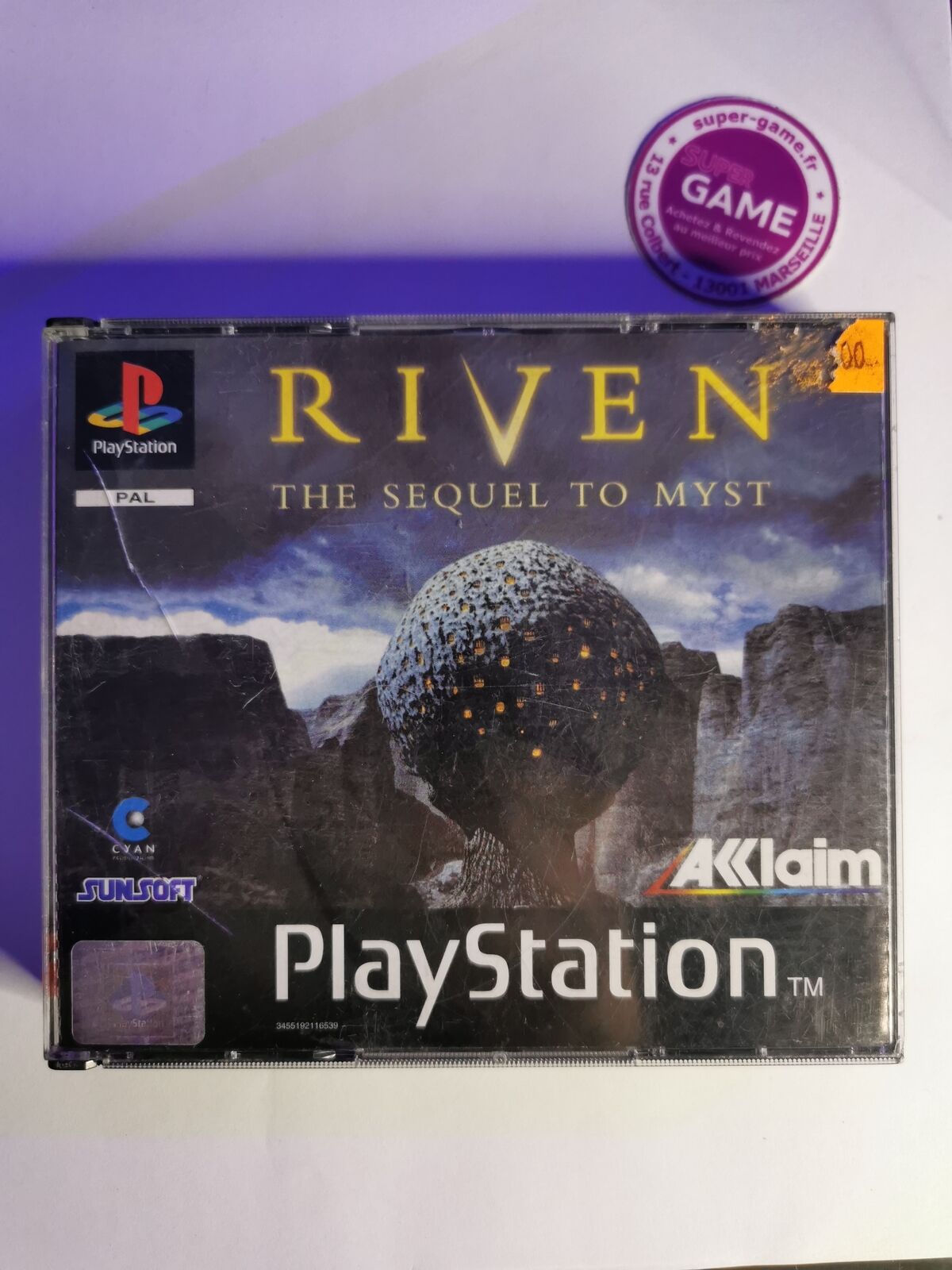 RIVEN THE SEQUEL TO MYST - PS1 #629