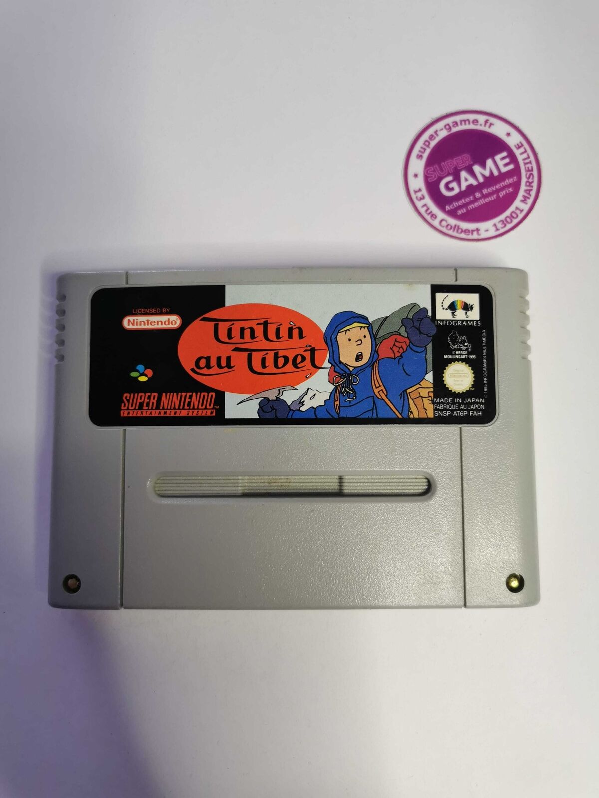 TINTIN AU TIBET - SNES #939