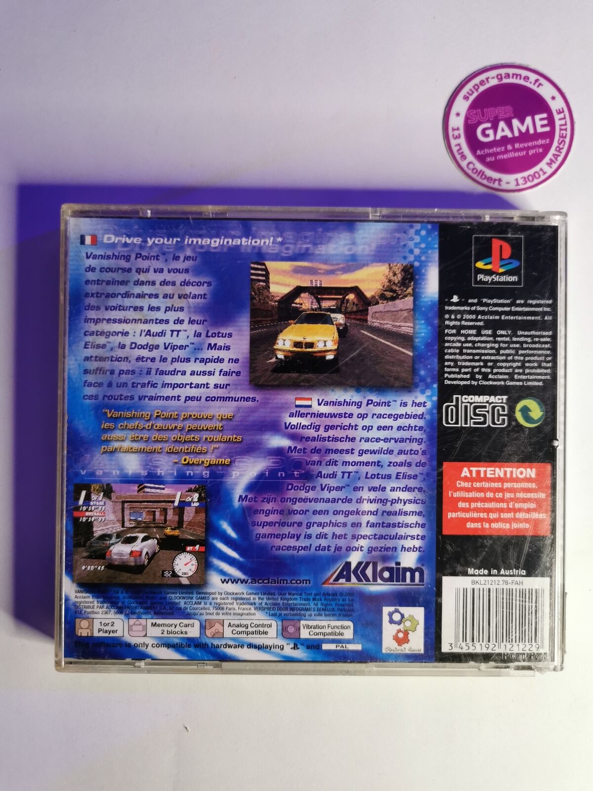 VANISHING POINT - PS1 #673