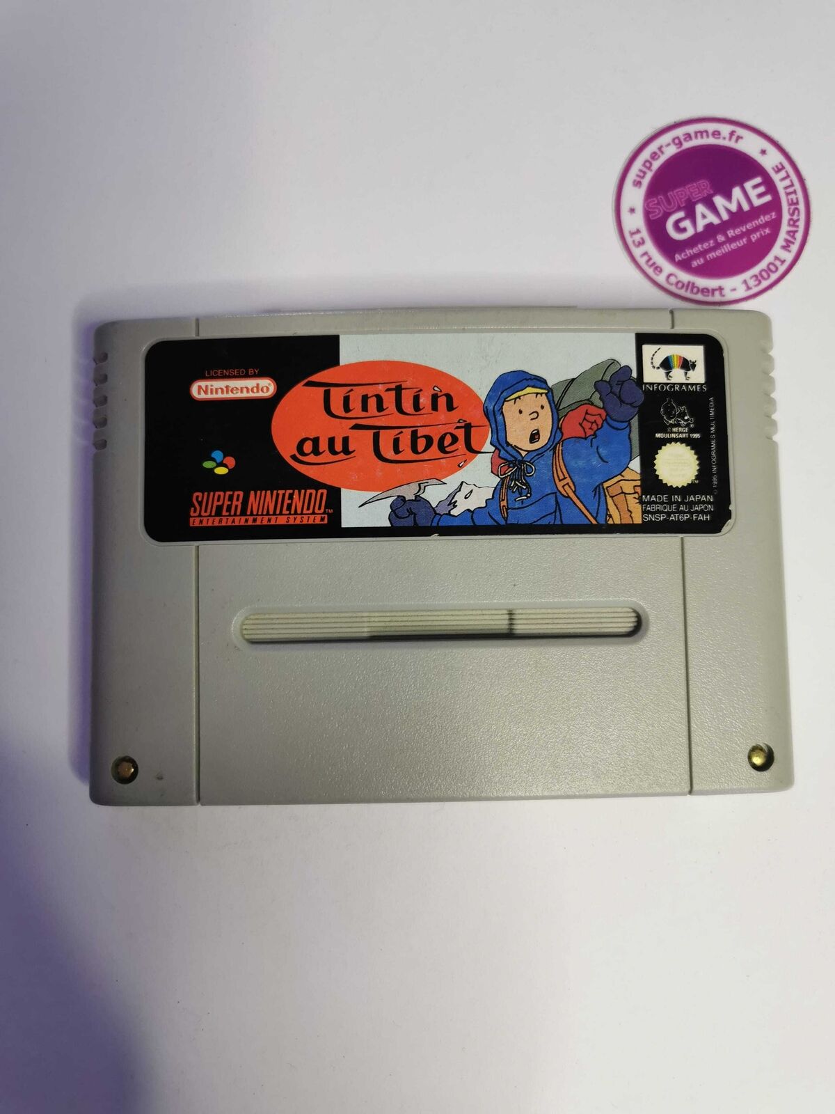 TINTIN AU TIBET - SNES #946