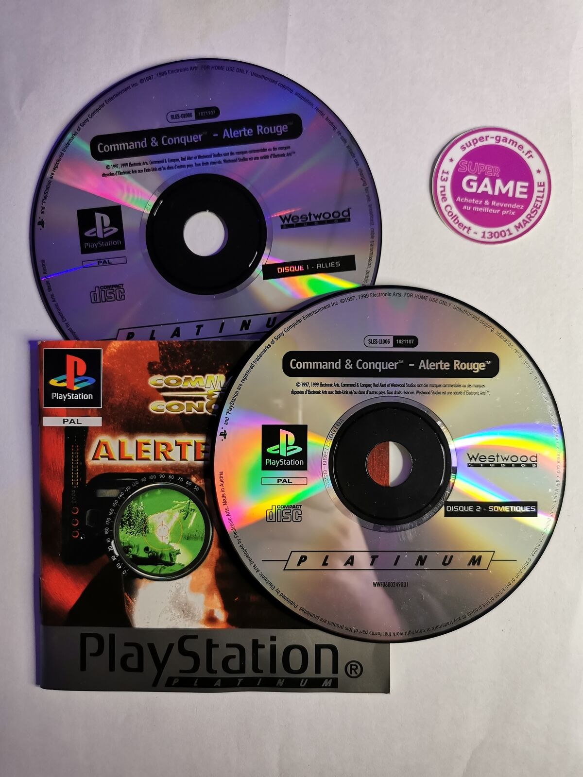 ALERTE ROUGE - COMMAND & CONQUER - PS1 #486