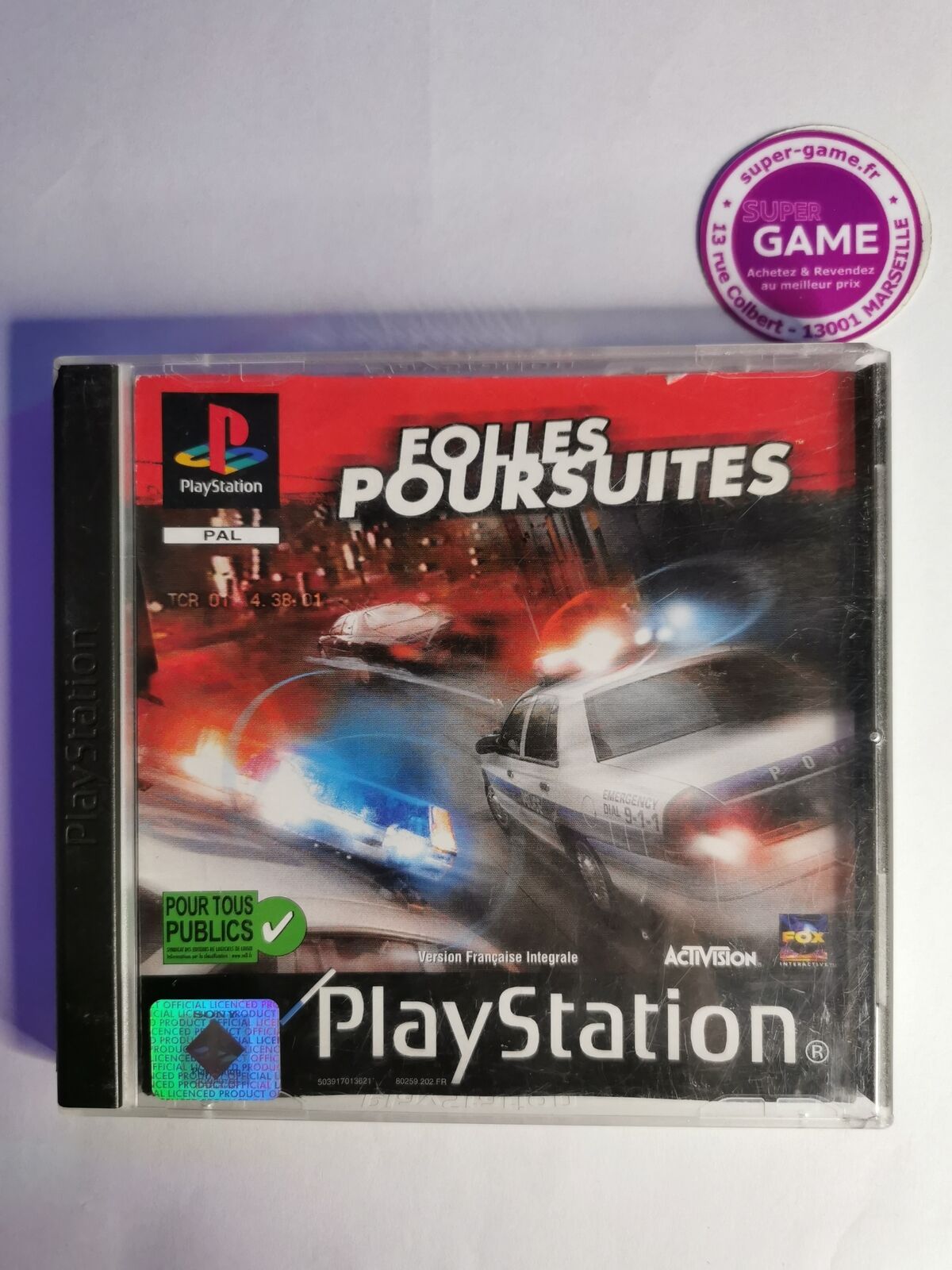 FOLLES POURSUITES - PS1 #553