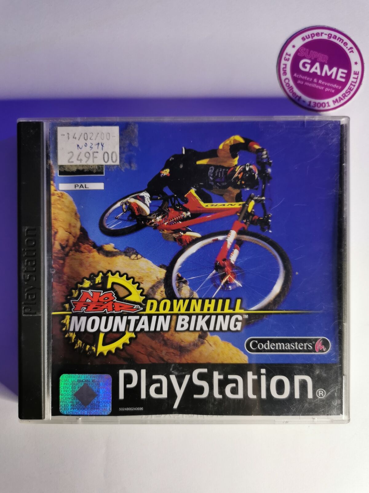 NO FEAR DOWNHILL - MOUNTAIN BIKING - PS1 #605