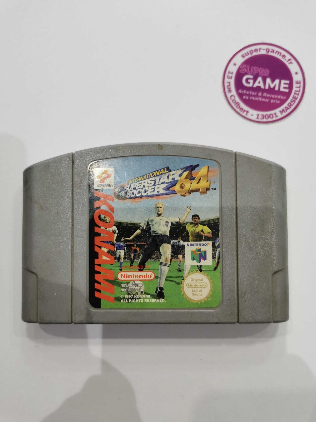 ISS 64 SOCCER - N64 #737