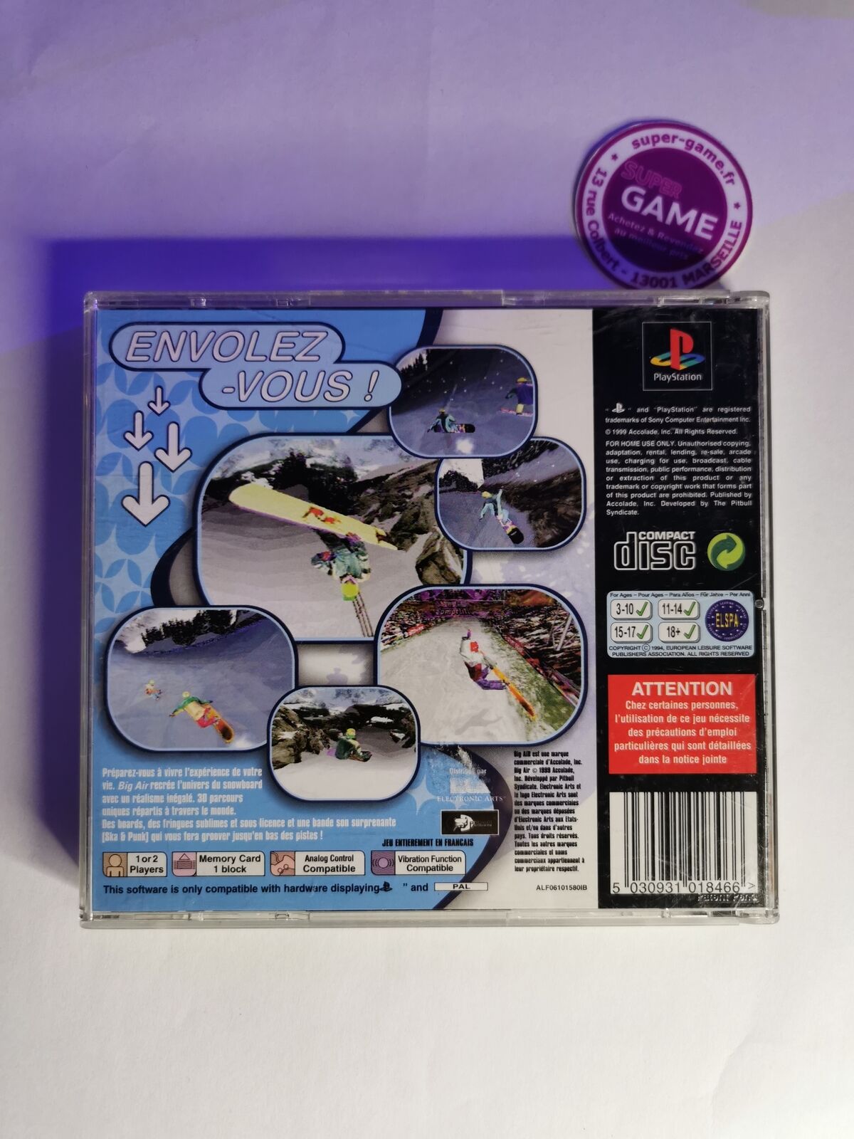 BIG AIR - PS1 #495