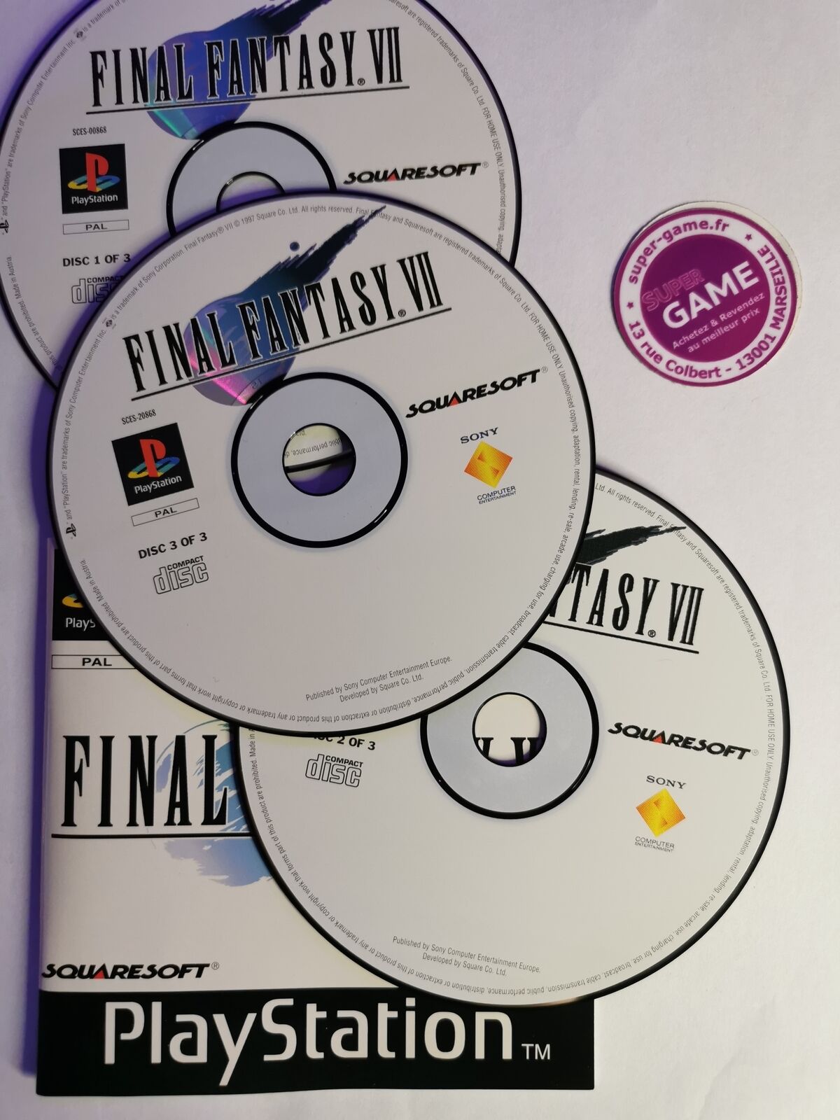 FINAL FANTASY VII - PS1 #548
