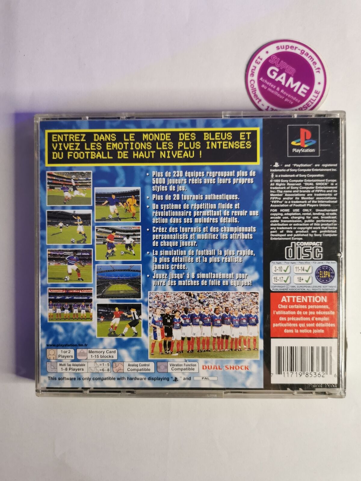 LE MONDE DES BLEUS - PS1 #584