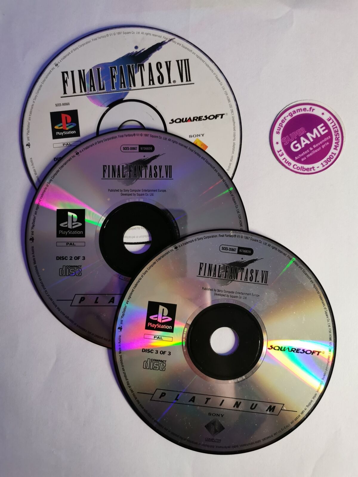 FINAL FANTASY VII - PS1 #549