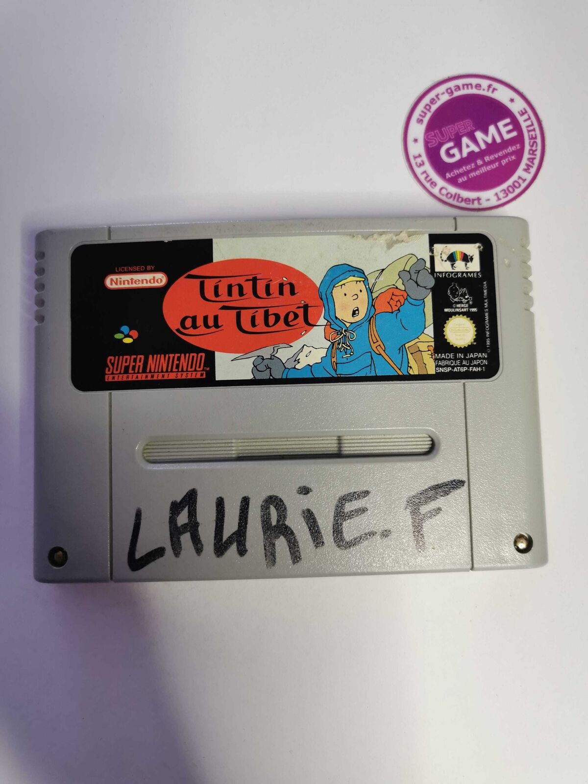 TINTIN AU TIBET - SNES #943