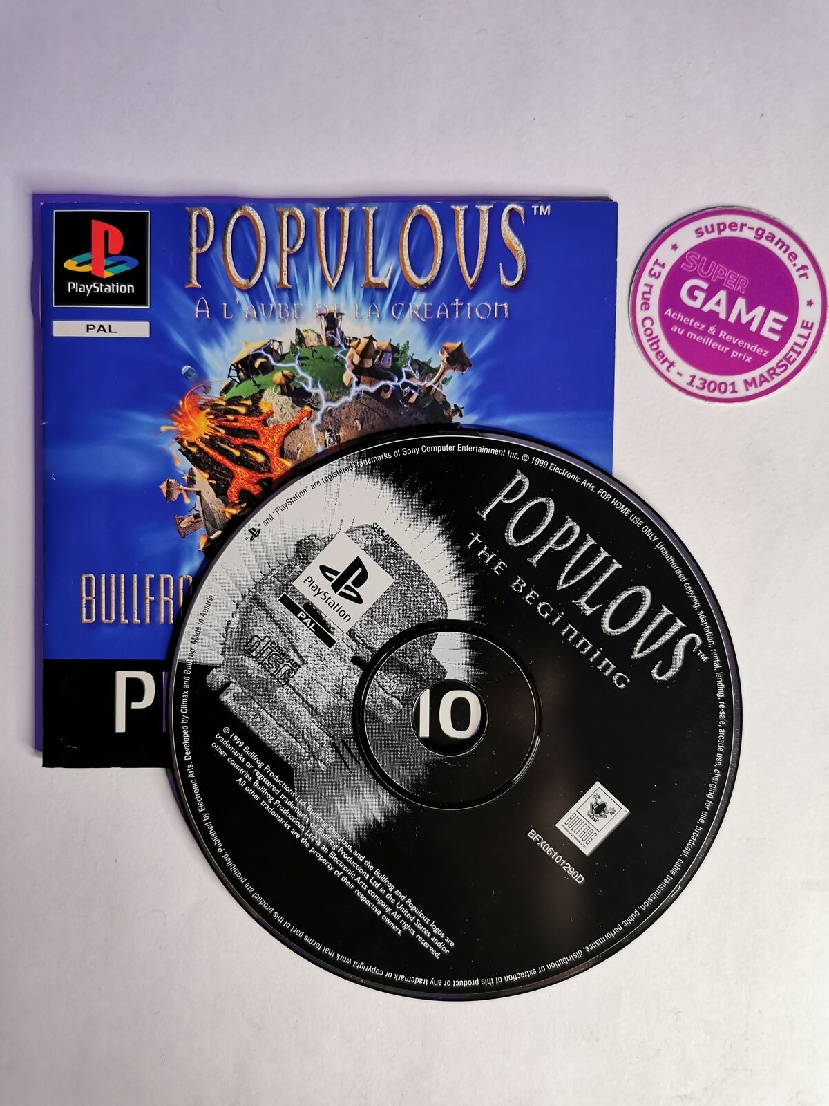 POPULOUS, À L'AUBE DE LA CRÉATION - PS1 #614