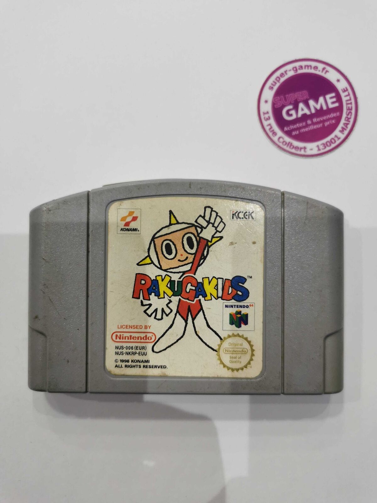 Rakuga Kids - Nintendo 64/N64 - PAL/EUR (KÄYTETTY TAVARA Rakuga Kids - Nintendo 64/N64 - PAL/EUR (KÄYTETTY TAVARA